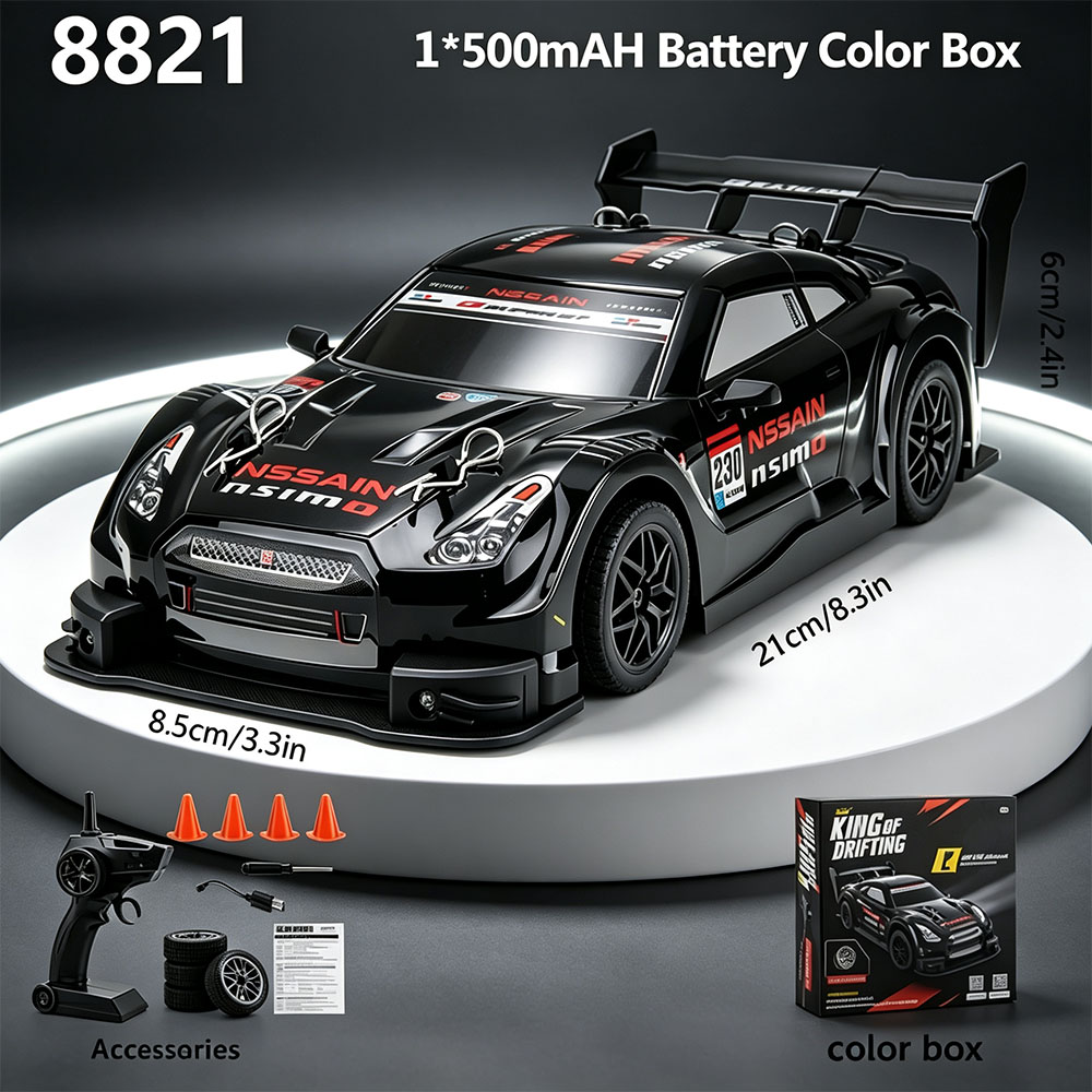 Rc Drift Car 1 24 Scale 4Wd - 2,4G Ferngesteuertes Rennauto im Maßstab 1:24,