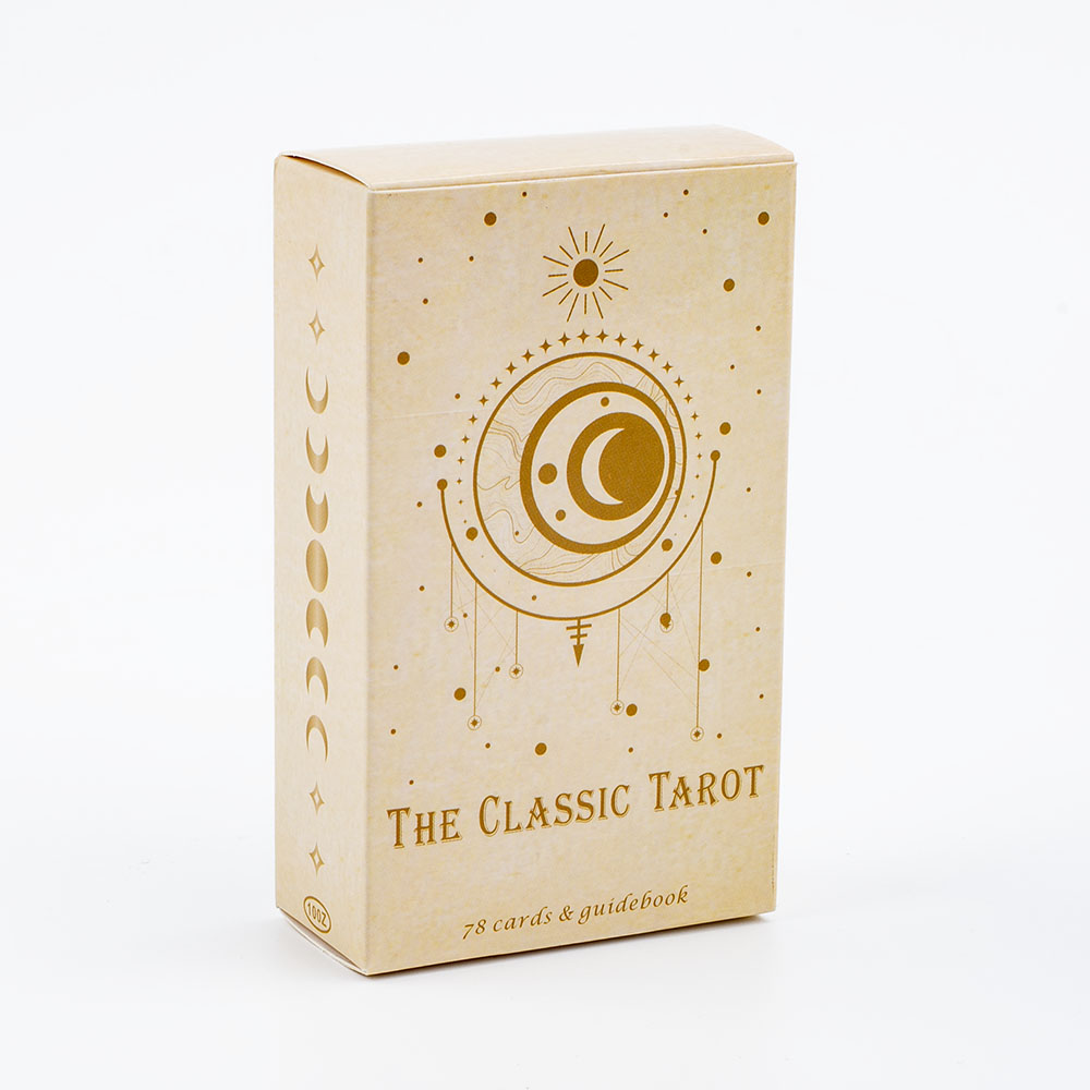 Tarot Cards Deck With Guidebook - Das klassische Tarot-Brettspiel für Anfänger 78