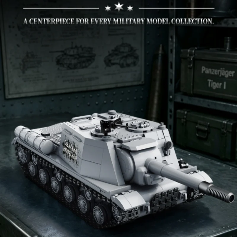MOC ISU-152 Schwerer Sturmkano – Lego Compatible Military Tank Bewertung und Preis
