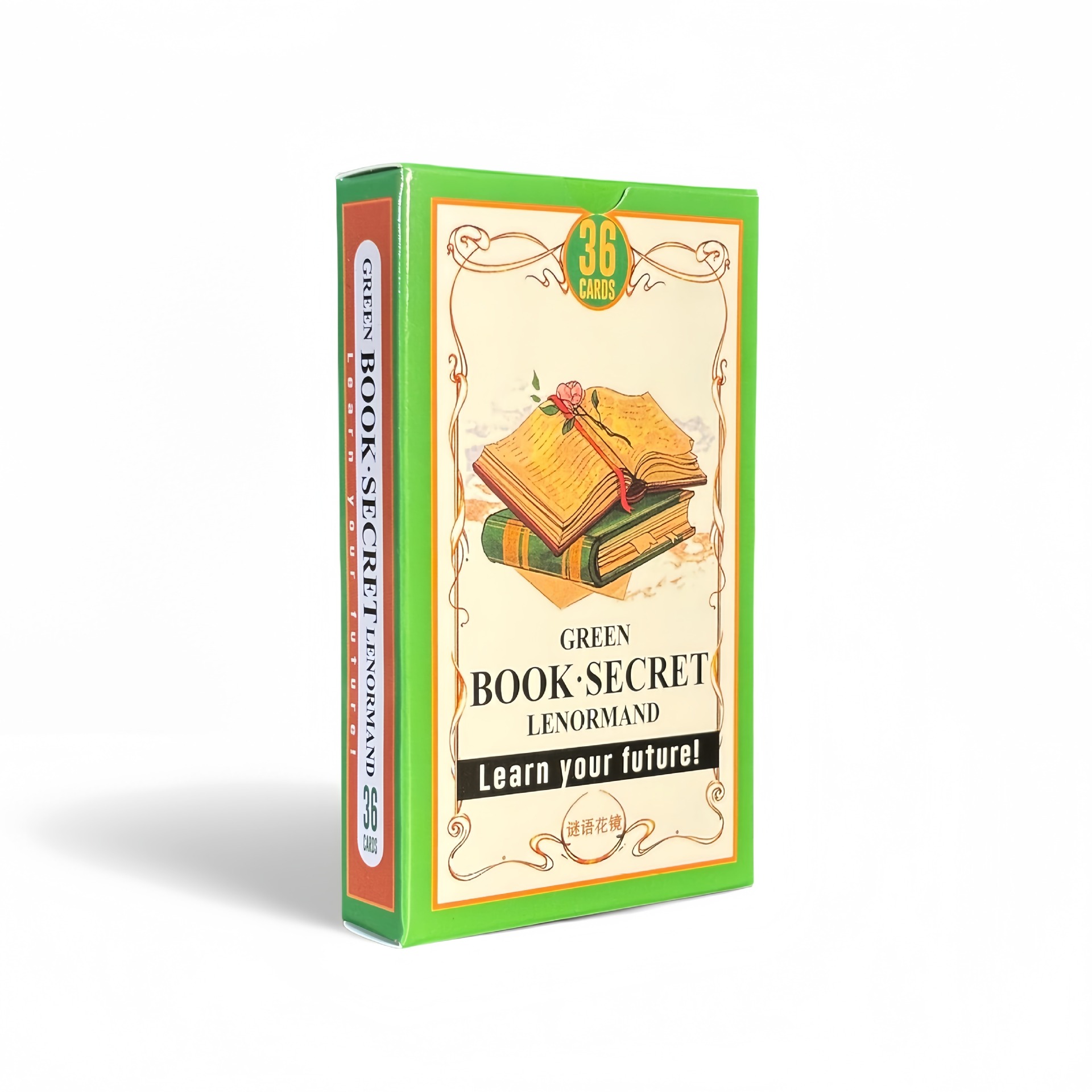 Green Book Secret Lenormand Or – Tarot Cards Deck With Guidebook Bewertung und Preis