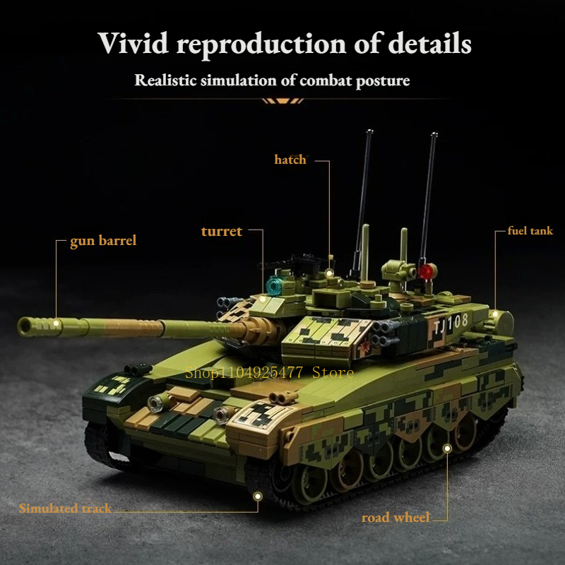 KEEPPLEY Bausteine Großartiger – Lego Compatible Military Tank Bewertung und Preis