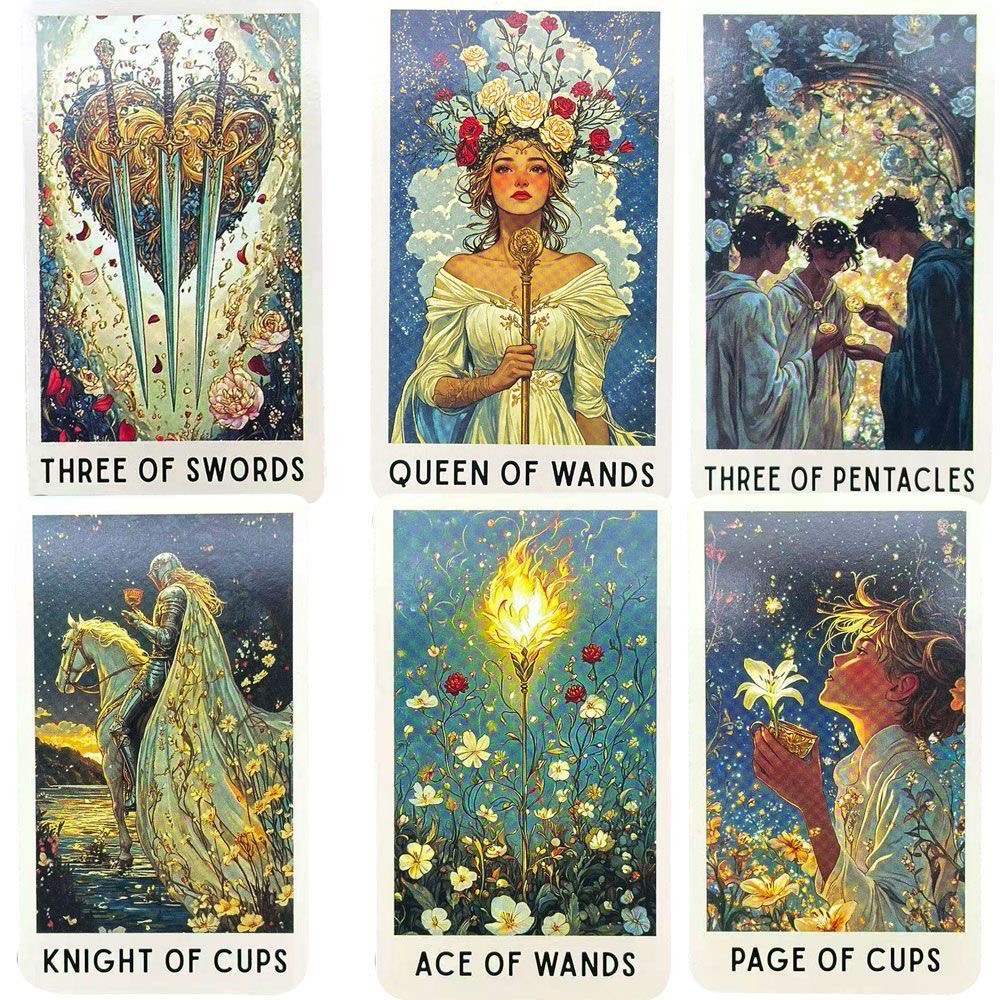 78 Enigmatic Bloom Tarotkarten – Tarot Cards Deck With Guidebook Bewertung und Preis